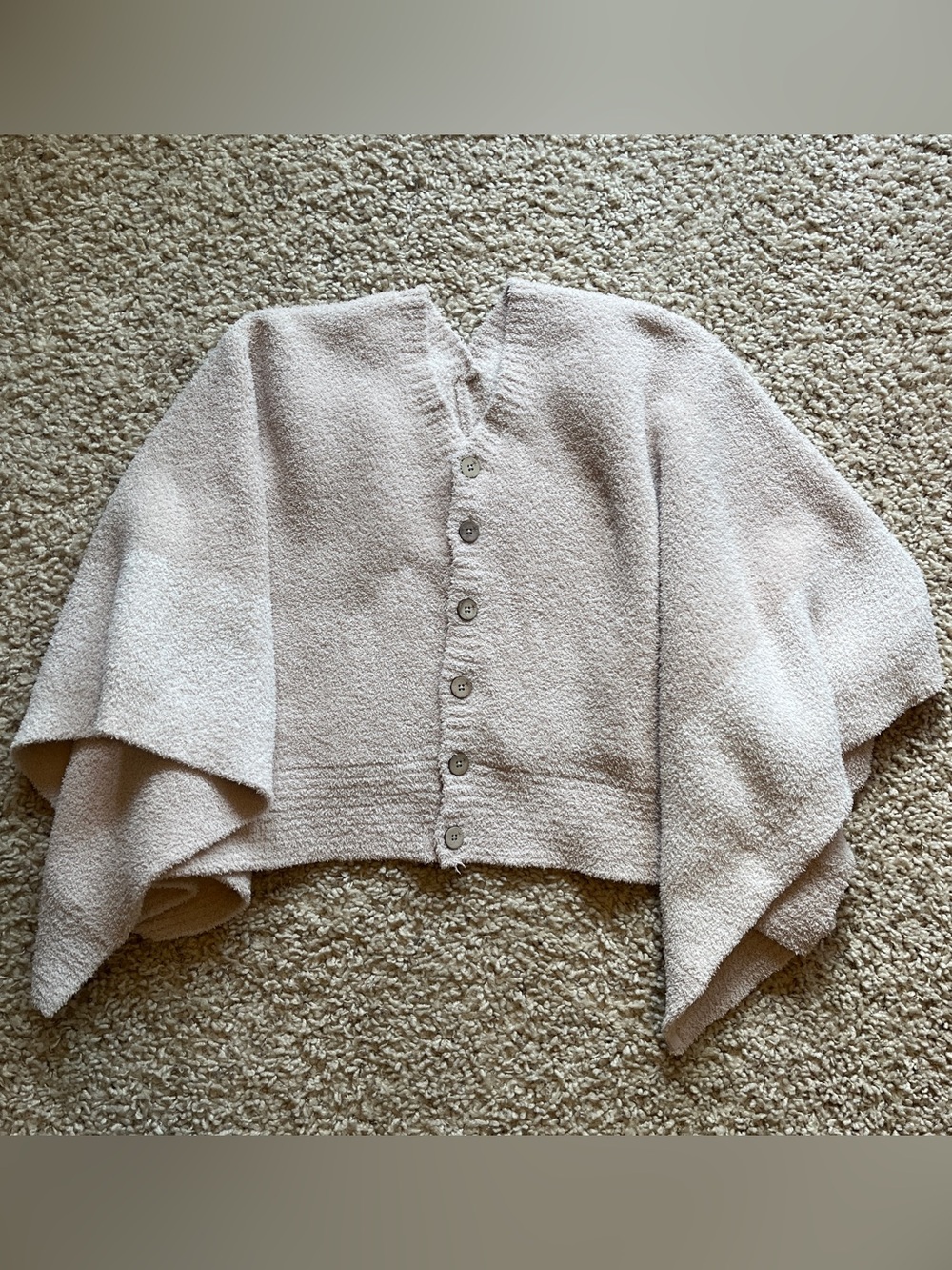 Barefoot Dreams Women's CozyChic Coastline Poncho